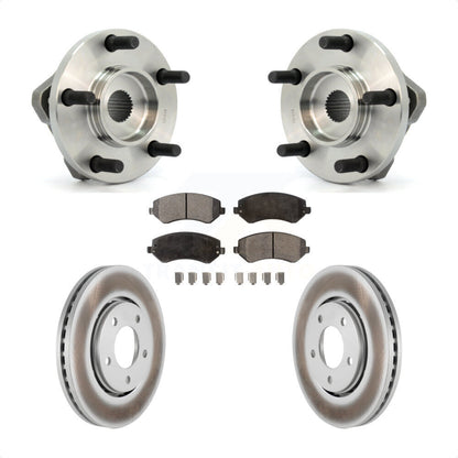 Kit de plaquettes de Rotor de frein, manteau de roulement de moyeu avant, pour Dodge caravane Grand Chrysler remorquage