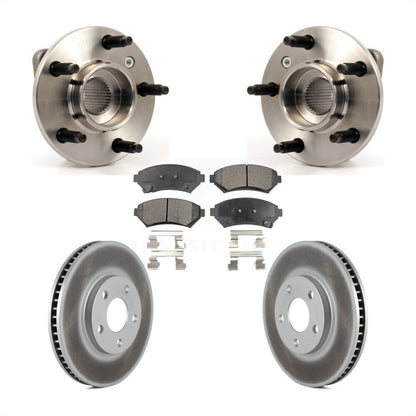 Kit de Rotor et plaquettes de frein revêtus de roulement de moyeu avant, pour Chevrolet Impala Monte Carl