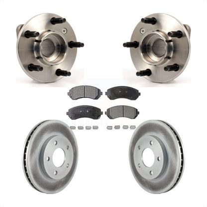 Kit de plaquettes de Rotor de frein enduites de roulement de moyeu avant, pour Buick rendez-vous Pontiac Azte