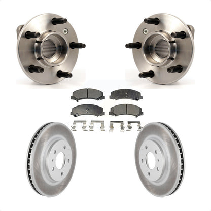 Kit de Rotor et plaquettes de frein revêtus de roulement de moyeu avant, pour Chevrolet Impala Monte Carl