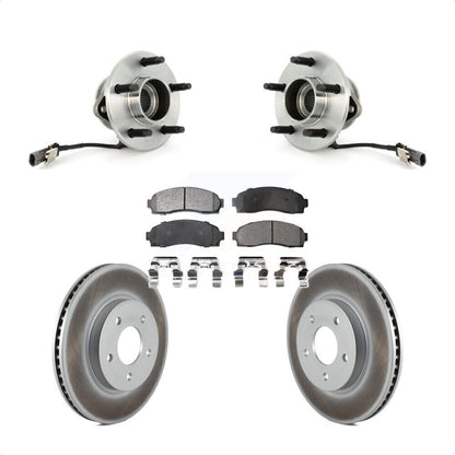 Kit de Rotor et plaquettes de frein revêtus de roulement de moyeu avant, pour Saturn Vue Chevrolet Equino