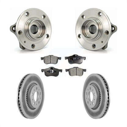 Ensemble de roulement de moyeu avant, Kit de plaquettes de Rotor de frein revêtues pour Volvo S60 XC70 V70 S8