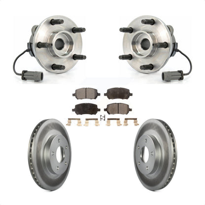 Kit de Rotor et de plaquettes de frein enduits de roulement de moyeu avant, pour Chevrolet Cobalt Pontiac G