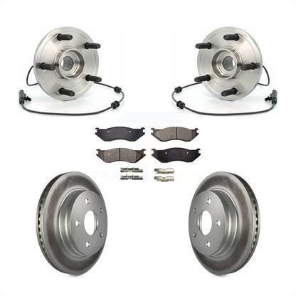 Kit de plaquettes de rotor de frein, ensemble de roulements de moyeu avant, pour Dodge Durang 2004 – 2005