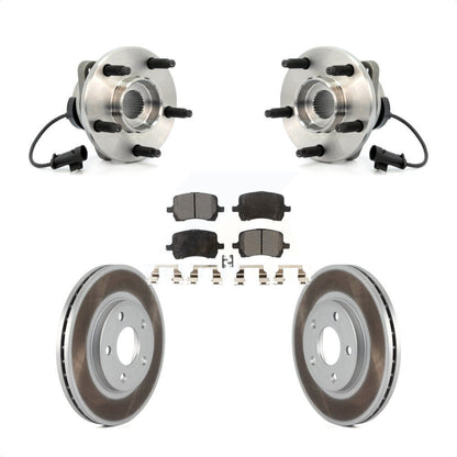 Kit de Rotor et de plaquettes de frein revêtus de roulement de moyeu avant, pour Chevrolet Malibu Pontiac G