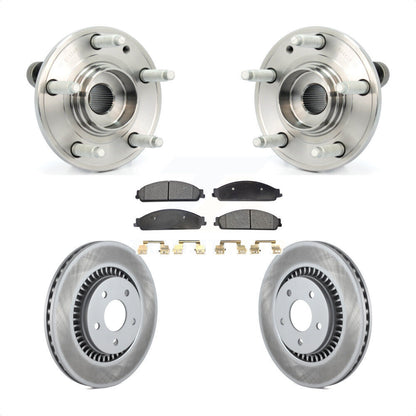 Kit de Rotor et de plaquettes de frein revêtus de roulement de moyeu avant, pour Ford Five Hundred Freestyle