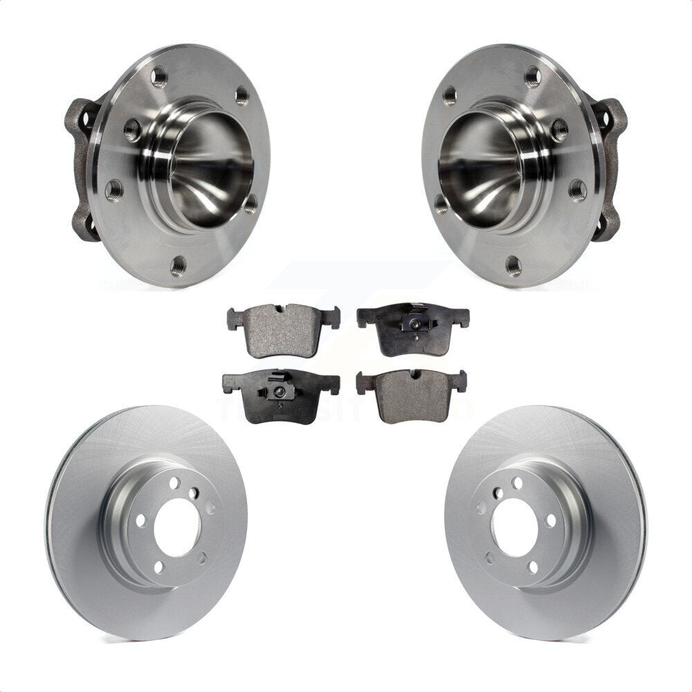 Kit de rotor et de plaquettes de frein revêtus de roulement de moyeu avant, pour berline BMW 328i 2012 avec 3.0