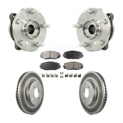 Kit de plaquettes de Rotor de frein, ensemble de roulements de moyeu avant, pour Toyota RAV4 L 2013 – 2018
