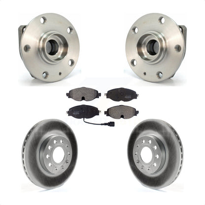Kit de plaquettes de Rotor de frein, manteau de roulement de moyeu avant, pour Volkswagen Golf SportWagen e-Gol