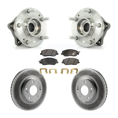 Kit de plaquettes de frein à disque revêtues de roulement de moyeu avant, pour Hyundai Santa F 2007 – 2009