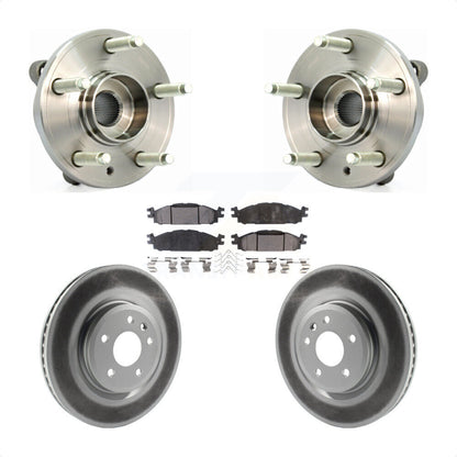 Kit de plaquettes de Rotor de frein, manteau de roulement de moyeu avant, pour Ford Flex Taurus Lincoln MKT MK