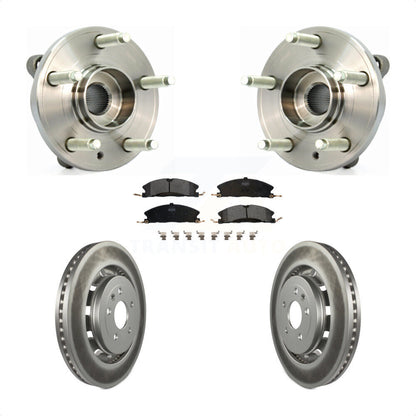 Kit de plaquettes de Rotor de frein, manteau de roulement de moyeu avant, pour Ford Flex Taurus Lincoln MKT MK