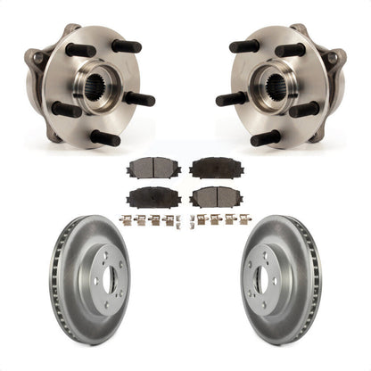 Kit de plaquettes de Rotor de frein, roulement de moyeu avant, pour Toyota Prius Lexus CT200h Plug-I