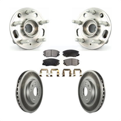 Kit de Rotor et de plaquettes de frein revêtus de roulement de moyeu avant, pour Chevrolet Equinox GMC Terrai