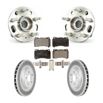 Kit de plaquettes de Rotor de frein, roulement de moyeu avant, pour Buick Regal avec étrier Brembo