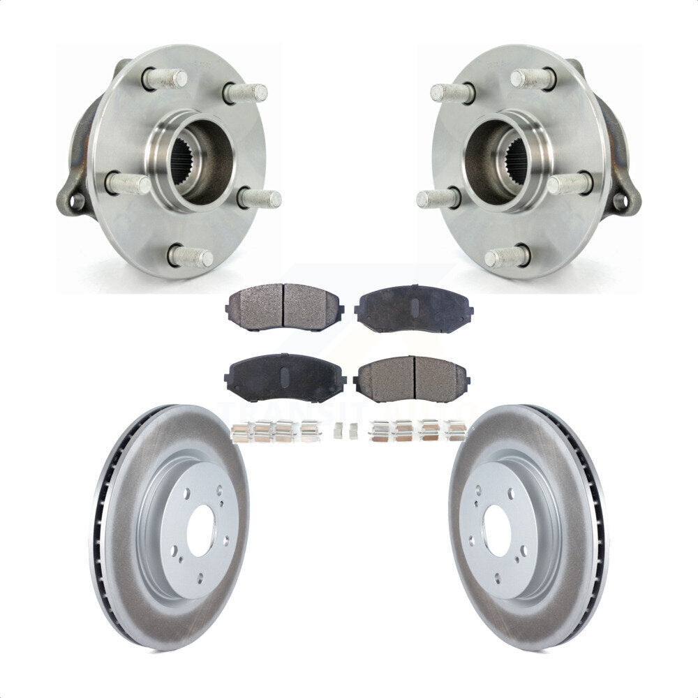 Kit de rotor et de plaquettes de frein avec roulement de moyeu avant, pour Suzuki Grand Vitar 2006 – 2013