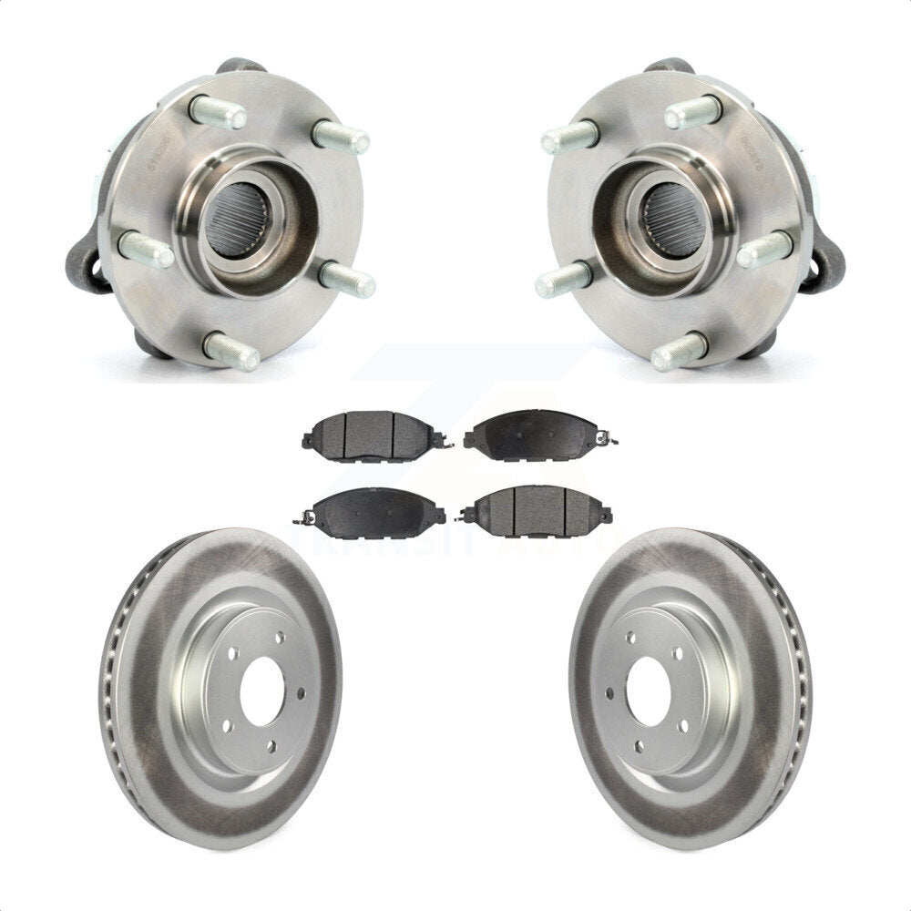 Kit de plaquettes de Rotor de frein, roulement de moyeu avant, pour Nissan Pathfinder Murano INFINIT