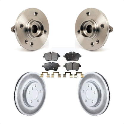 Kit de plaquettes de Rotor de frein à disque revêtu de roulement de moyeu avant, pour Mini Cooper 2014 – 2015 1.6