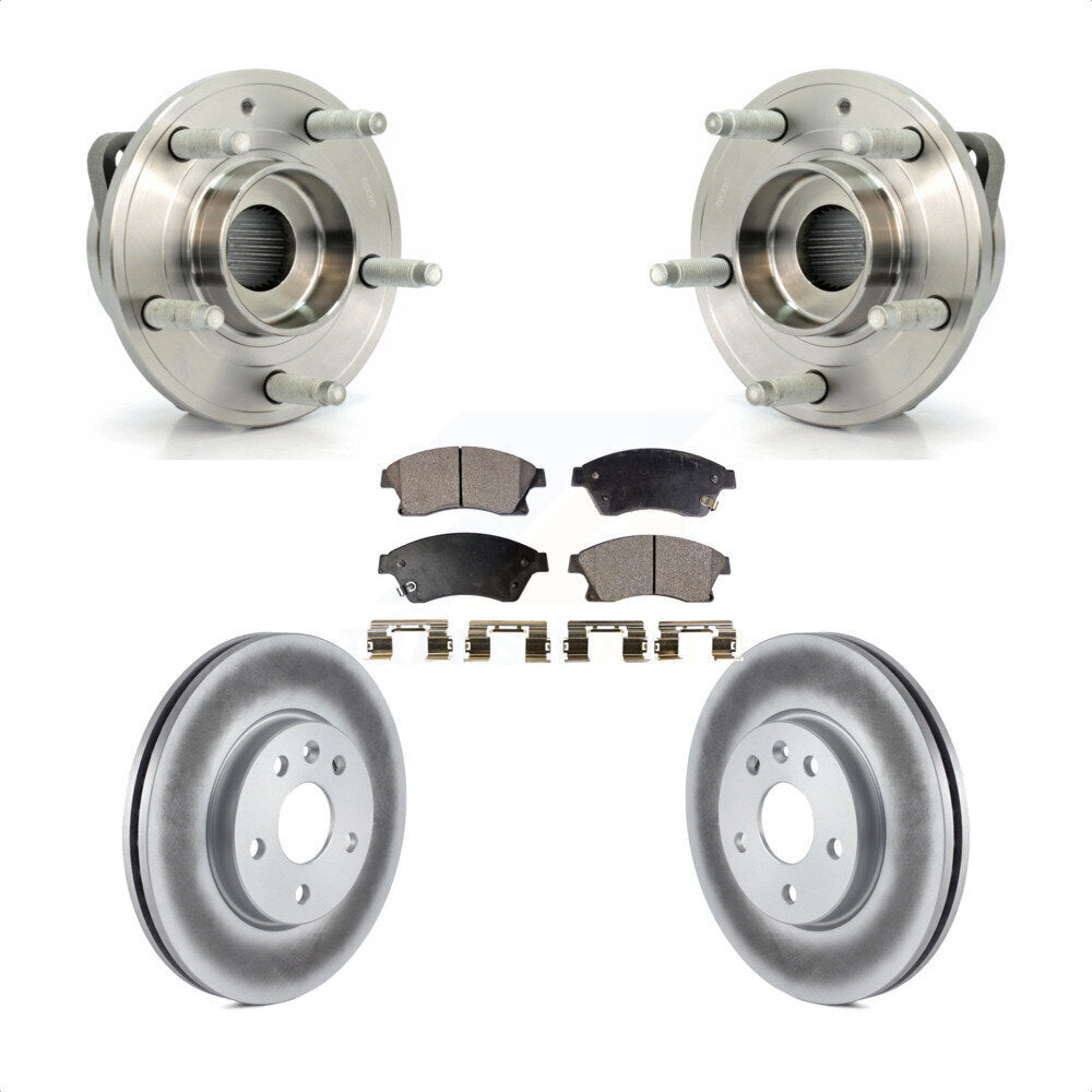 Kit de plaquettes de Rotor de frein, roulement de moyeu avant, pour moteur à gaz Chevrolet Cruze 14-15