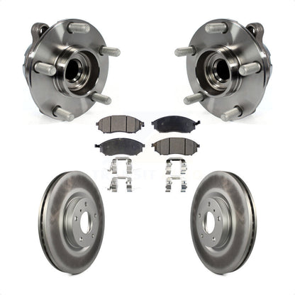 Kit de plaquettes de Rotor de frein, manteau de roulement de moyeu avant, pour INFINITI EX35 Nissan 370Z G35 M3