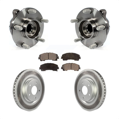 Kit de plaquettes de Rotor de frein à disque enduit de roulement de moyeu avant pour INFINITI Q50 QX50 Q60 RW