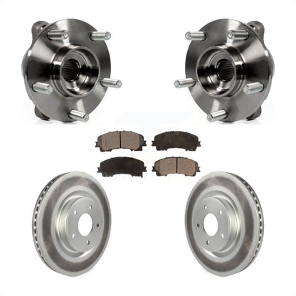 Kit de plaquettes de Rotor de frein à disque enduit de roulement de moyeu avant pour INFINITI Q50 QX50 Q60 AW