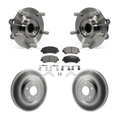 Kit de plaquettes de rotor de frein revêtues de roulement de moyeu avant, pour Nissan Juke Nismo R 2014 – 2017