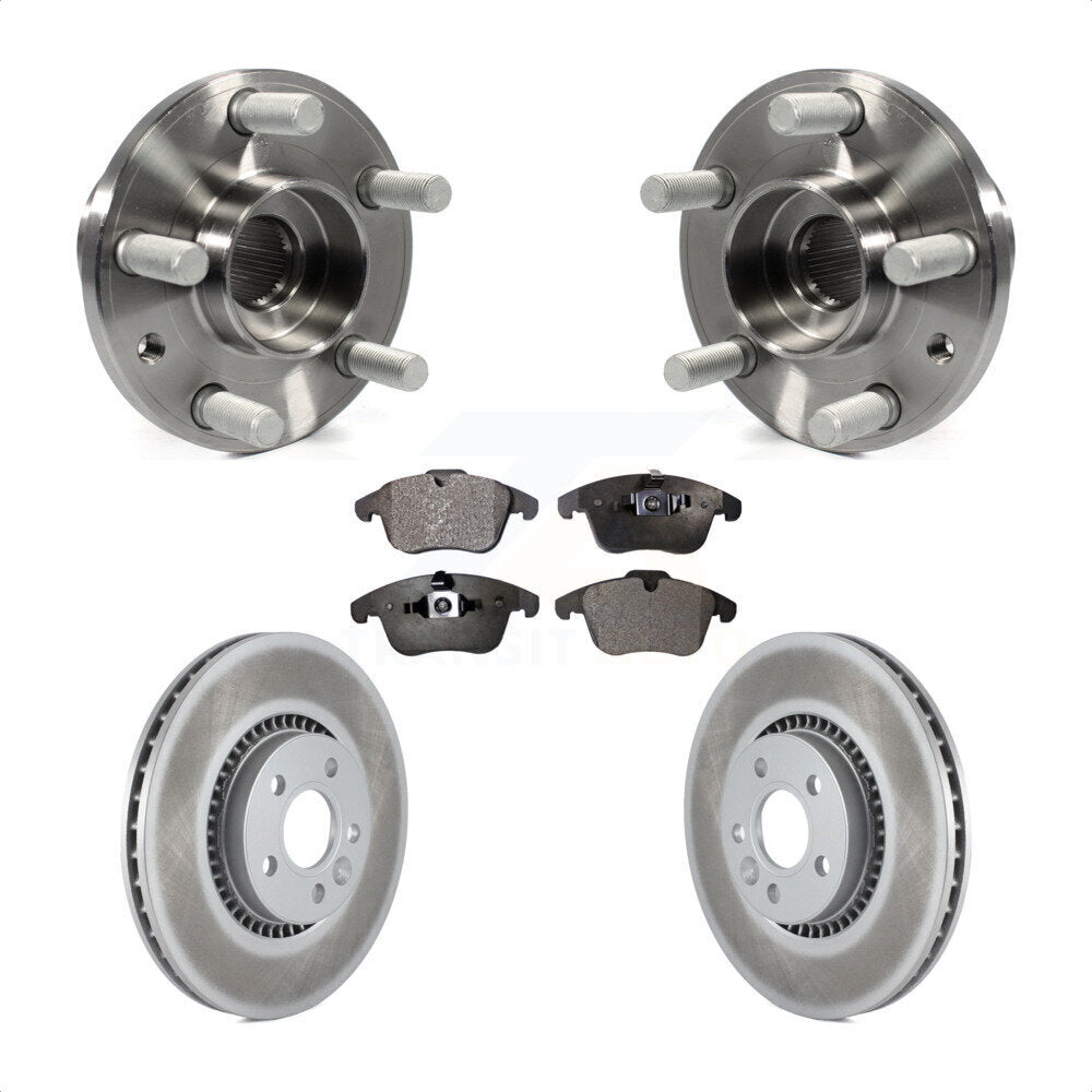Kit de plaquettes de Rotor de frein, ensemble de roulements de moyeu avant, pour Land Rover LR 2008 – 2015