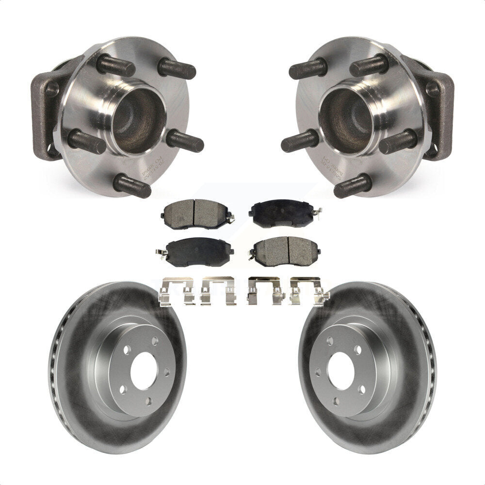 Kit de plaquettes de rotor de frein avec roulement de moyeu avant, pour Scion FR-S Subaru BR 2013 – 2016