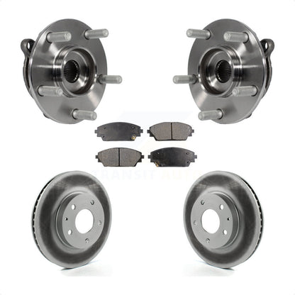 Ensemble de roulement de moyeu avant, Rotor de frein enduit et Kit de plaquettes pour Mazda 3 CX-3 Spor