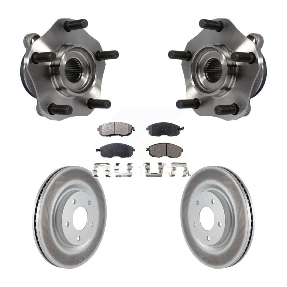 Kit de plaquettes de rotor de frein, roulement de moyeu avant, pour Nissan Sentra Turbocharge 17-19