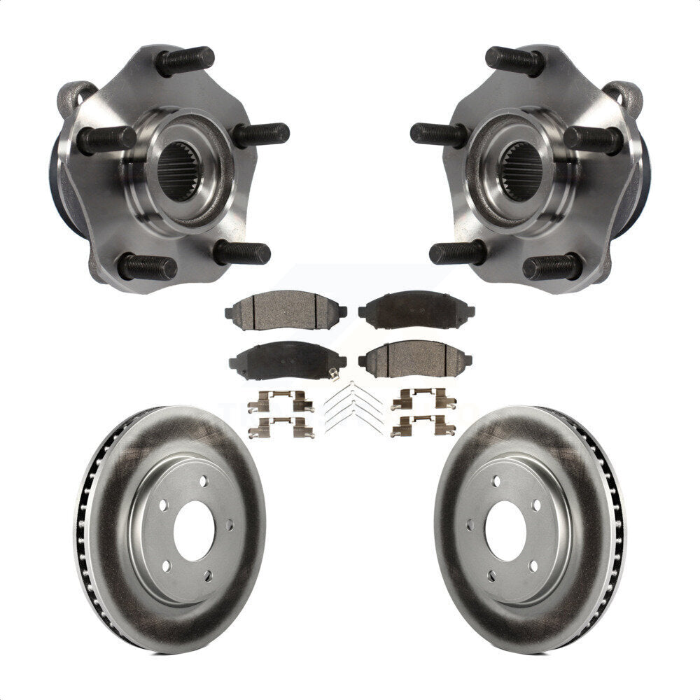 Kit de plaquettes de Rotor de frein, roulement de moyeu avant, pour Nissan NV200 LEAF Chevrolet Cit