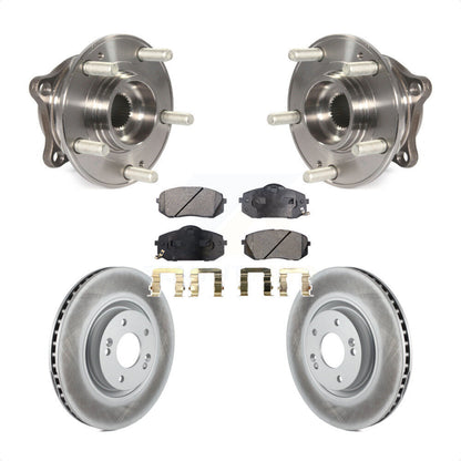 Kit de plaquettes de Rotor de frein, manteau de roulement de moyeu avant, pour Hyundai Tucson Sonata Kia Cadenz