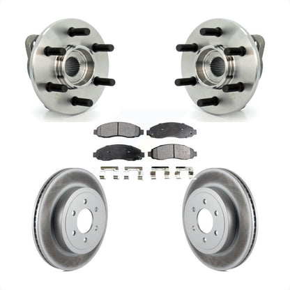 Kit de plaquettes de Rotor de frein, roulement de moyeu avant, pour Dodge Dakota 4WD avec 2 roues AB