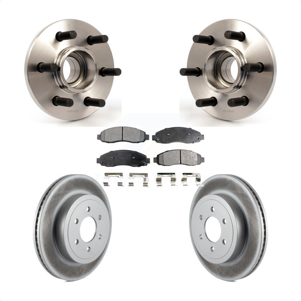 Kit de plaquettes de Rotor de frein, roulement de moyeu avant, pour Dodge Dakota RWD avec 2 roues AB