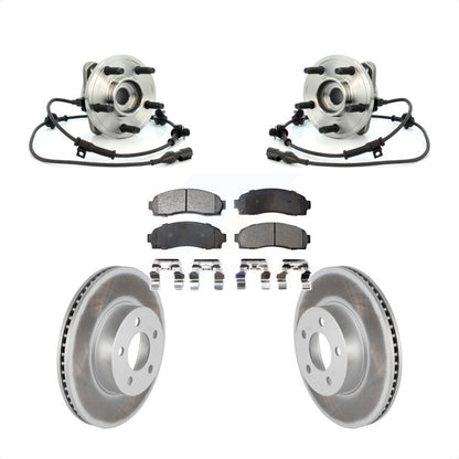 Kit de plaquettes de Rotor de frein enduit de roulement de moyeu avant, pour Ford Ranger Explorer Sport Tra