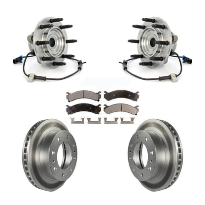 Kit de plaquettes de Rotor de frein, roulement de moyeu avant, pour GMC Chevrolet Sierra 2500 HD 150