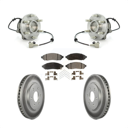 Kit de plaquettes de Rotor de frein enduites de roulement de moyeu avant, pour Nissan Frontier Suzuki Equato