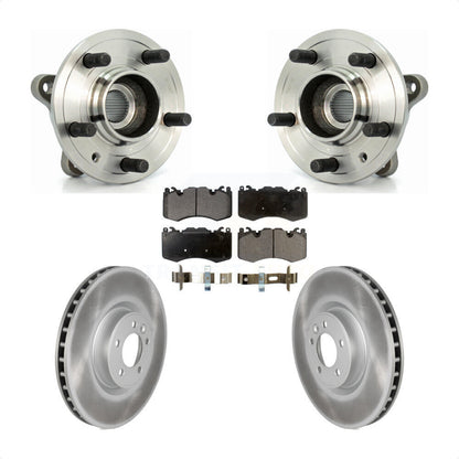 Kit de plaquettes de Rotor de frein enduit d'assemblage de roulement de moyeu avant pour Land Rover Range Spor
