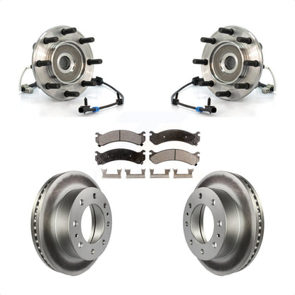 Kit de plaquettes de Rotor de frein, roulement de moyeu avant, pour GMC Sierra 3500 Chevrolet Classi