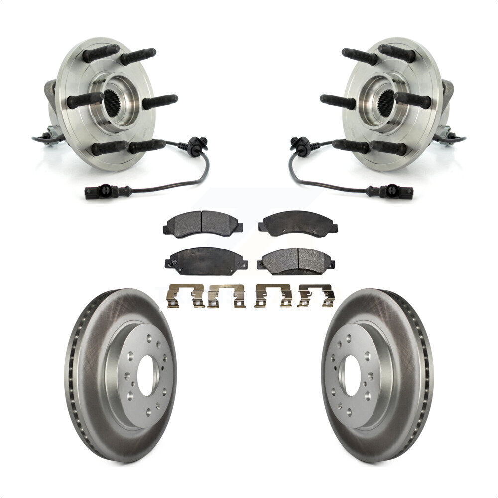 Kit de plaquettes de Rotor de frein, roulement de moyeu avant, pour Chevrolet Avalanche Cadillac GM