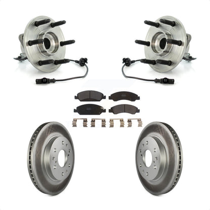 Kit de plaquettes de Rotor de frein enduit de roulement de moyeu avant, pour Chevrolet GMC Sierra 1500 Taho
