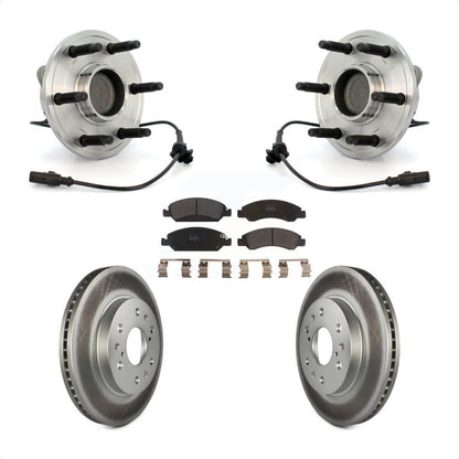 Kit de plaquettes de Rotor de frein enduit de roulement de moyeu avant, pour Chevrolet GMC Sierra 1500 Taho