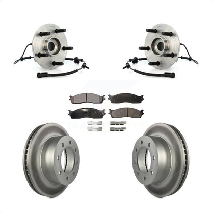 Kit de plaquettes de Rotor de frein, roulement de moyeu avant, pour Dodge Ram 1500 avec roue à 5 écrous