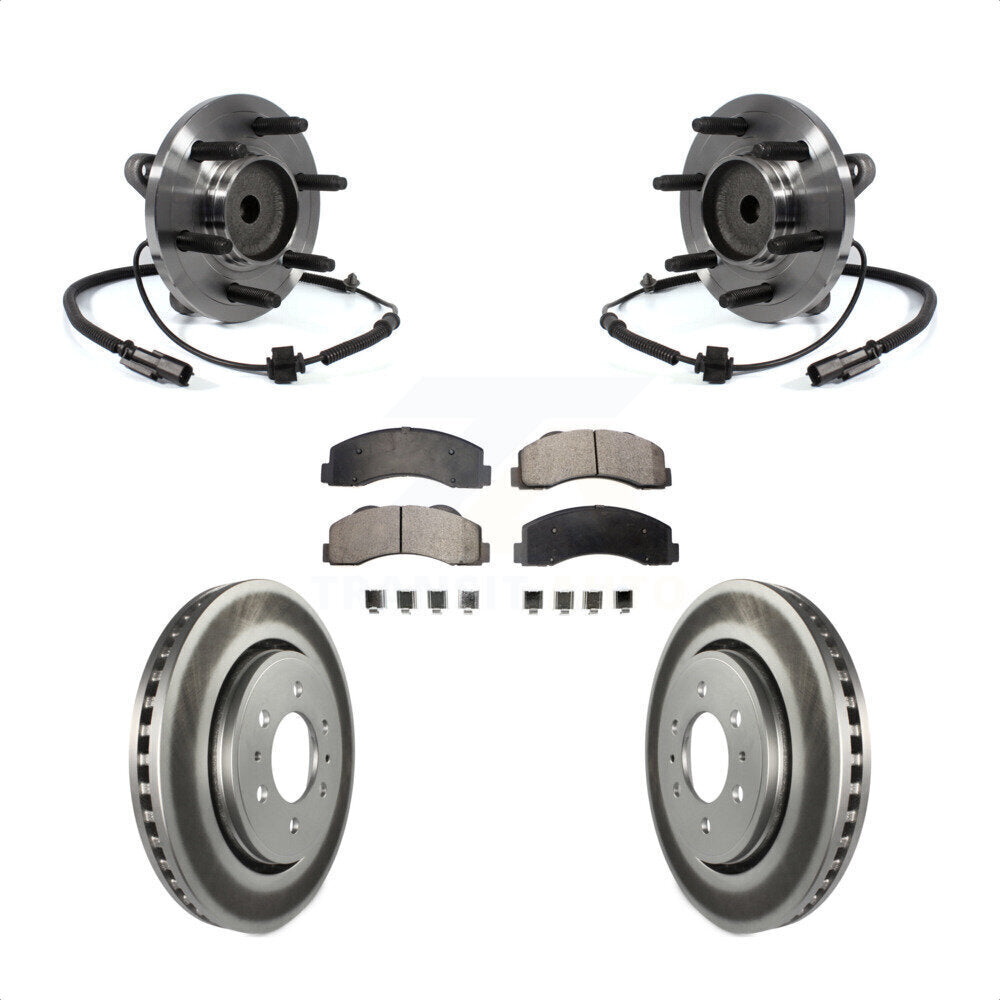 Kit de plaquettes de Rotor de frein, roulement de moyeu avant, pour Ford F-150 Expedition Lincoln RW
