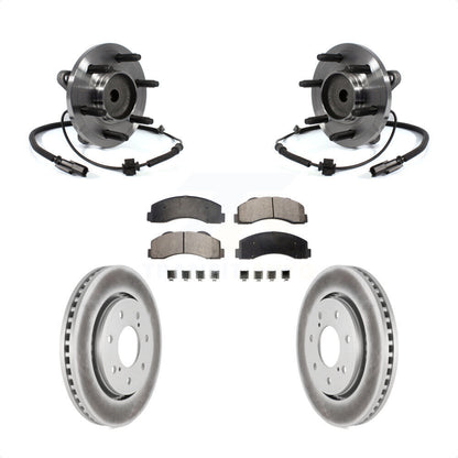 Kit de plaquettes de Rotor de frein, roulement de moyeu avant, pour Ford F-150 RWD avec roue à 7 écrous