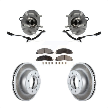 Kit de plaquettes de Rotor de frein, roulement de moyeu avant, pour 12 Ram 1500 4WD avec roue à 8 écrous