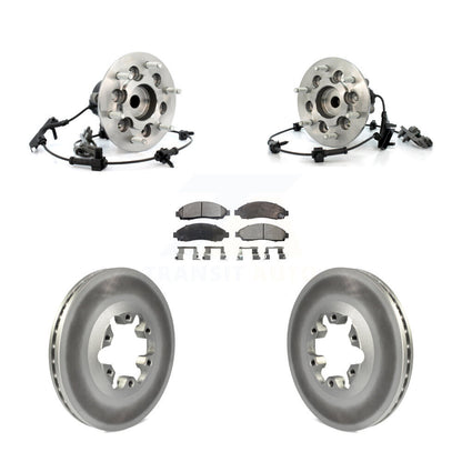 Kit de plaquettes de Rotor de frein, roulement de moyeu avant, pour Chevrolet Colorado GMC Canyon RW