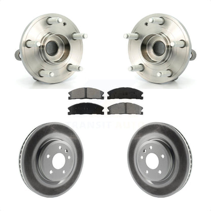 Kit de plaquettes de Rotor de frein, ensemble de roulements de moyeu avant, pour Ford Explorer Spor 2013
