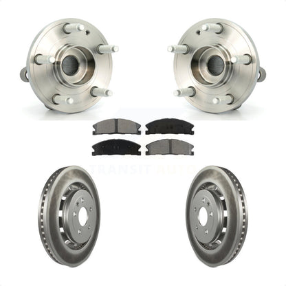Kit de plaquettes de Rotor de frein, roulement de moyeu avant, pour Ford Explorer Police Intercepto